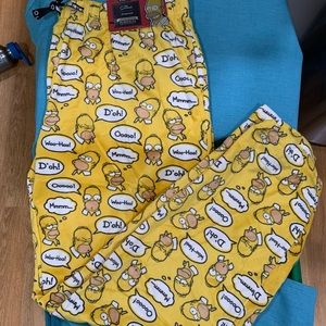 “The Simpsons” Homer pajamas yellow size XL